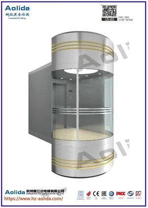 داخل آسانسور شیشه ای